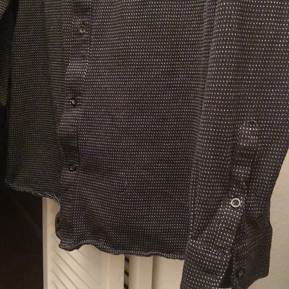 Soft knit button down shirt XL fits L - Picture 1 of 3